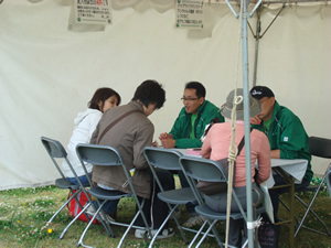 相談会の様子